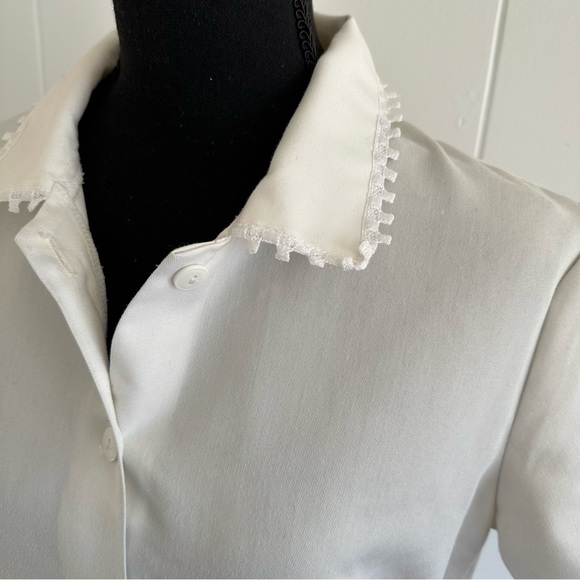 Vintage Off White Midi Dress - Picture 5 of 13